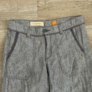 Pilcro by Anthropologie Linen Cotton Pant